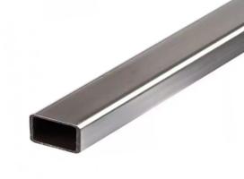 Трубы нержавеющие электросварные ЭСВ прямоугольные 20х10х1.5 зерк имп ASTM A554, длина 6 м, марка AI