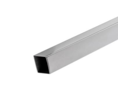 Трубы нержавеющие электросварные ЭСВ квадратные 25х2 матовая н/д ASTM A554, марка AISI 304 (08Х18Н10