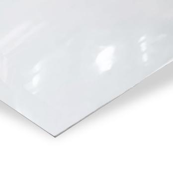 Лист нержавеющий х/к холоднокатаный 0.5х1250х2500 BA+PE (зеркальный), марка AISI 430 (08Х17)