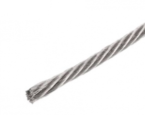 Трос DIN 3055, из нерж. стали А2 (304) 1,5мм (7х7) (500М)