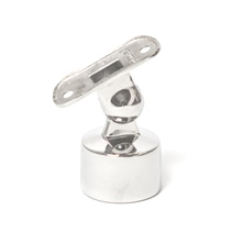 Наконечник регулируемый AISI 304 38.1х38.1 с ложементом,шаровой (зеркало)