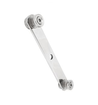 Стеклодержатель пластинчатый (зеркало) под стекло 6-12мм 170, марка AISI 304